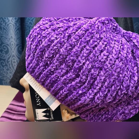 Antthony Originals Design Knit Cap/Beanie Vibrant Purple / One Size - Picture 2 of 9